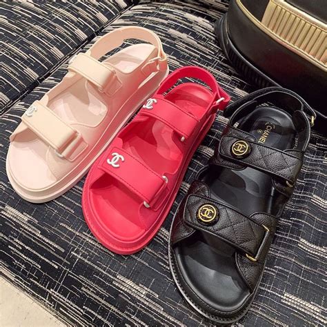 Chanel summer 2022 sandals